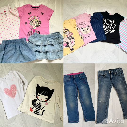 Вещи пакетом или отдельно на девочку, 92-98