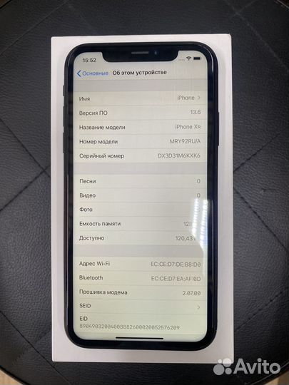 iPhone Xr, 128 ГБ
