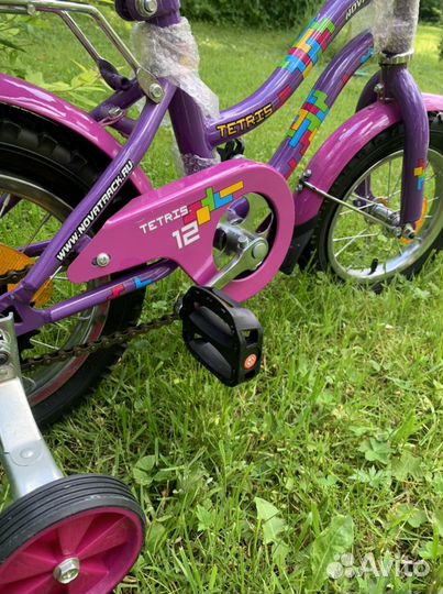 Детский велосипед novatrack tetris 12