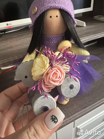 Кукла интерьерная ручной работы