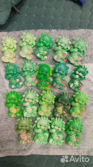 Мыло сувенирное Драконы, Виски, Мандарины