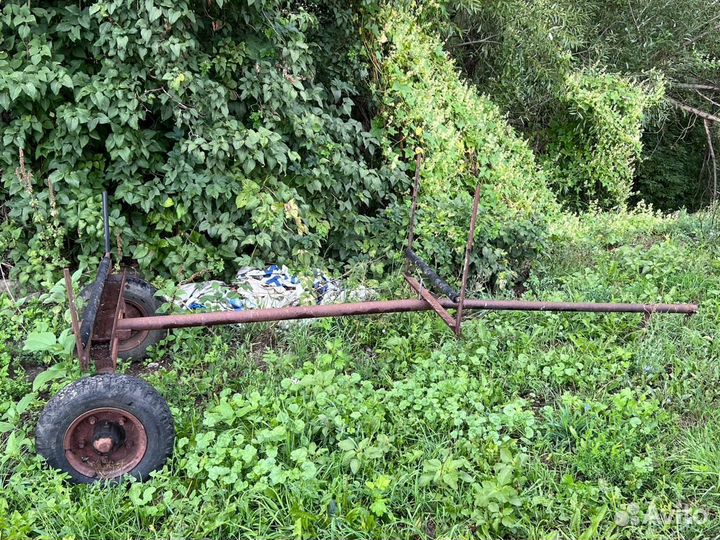 Прицеп телега на резиновом ходу