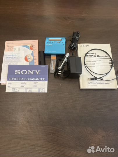 Md плеер sony MZ-R900
