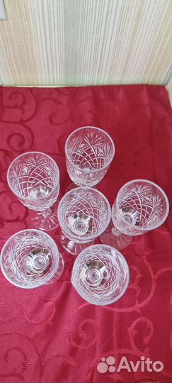 Фужеры, рюмки,хрустальные СССР