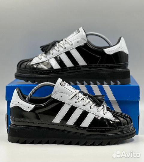 Кроссовки мужские Clot&Adidas Originals Superstar