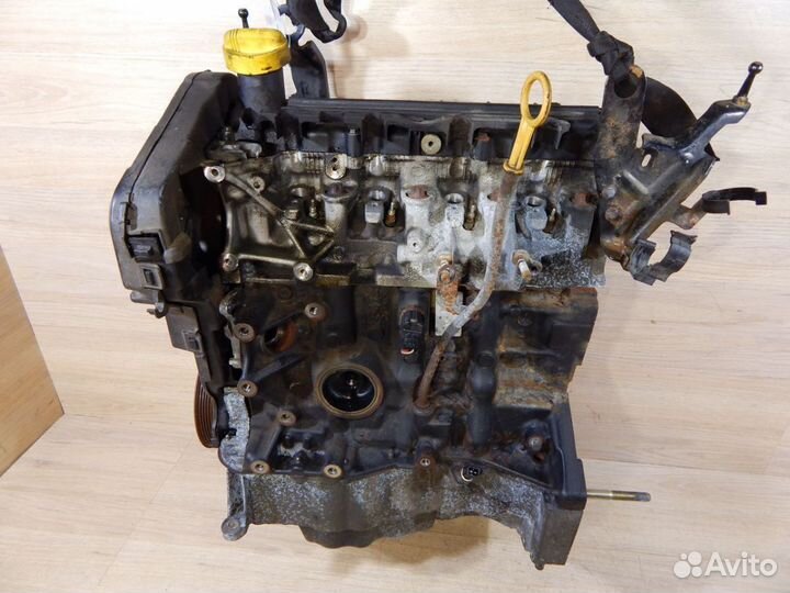 Двигатель 1,5 dci K9K728 Renault Megane 2