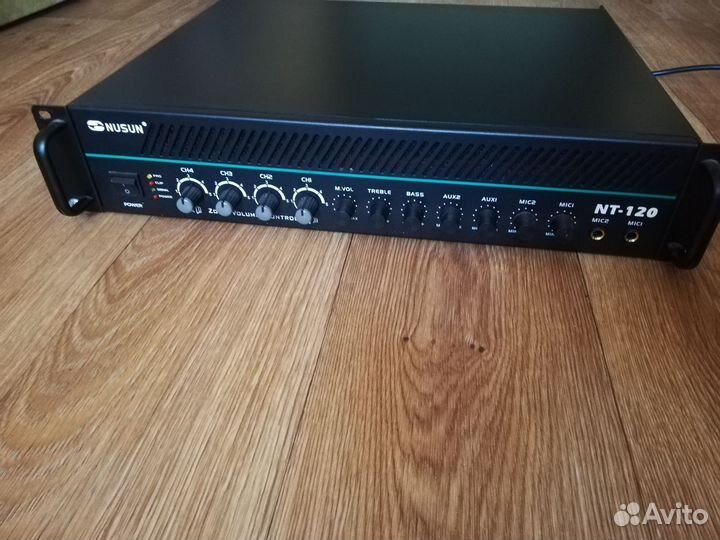Nusun NT-120 трансляционный усилитель, 120 Вт