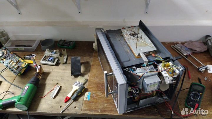 Ремонт стиральных машин, пылесосов и свч