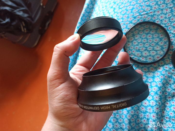 Широкоугольная насадка на объектив 58mm