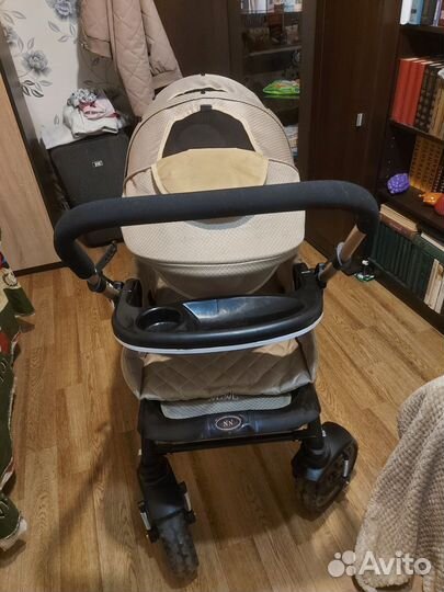 Прогулочная коляска зимняя бу