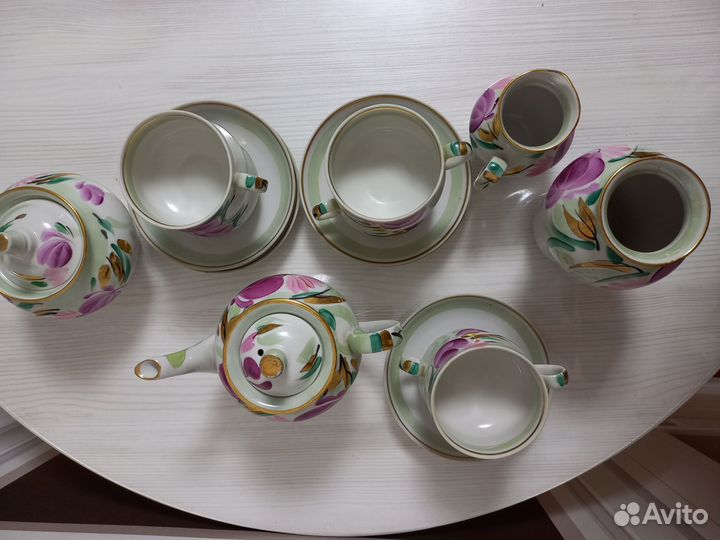Чайный сервиз Дулево Агашки СССР