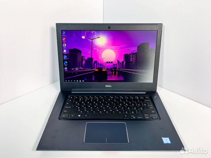 Ноутбук Dell Core i5-8250U/8Gb/SSD 256Gb/Гарантия