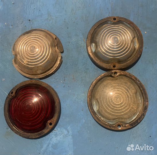 Стекло фонаря габаритов, подфарника газ, ЗИЛ, УАЗ