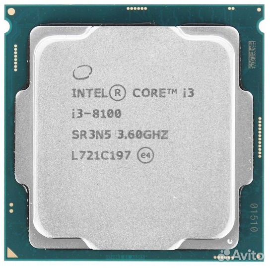 Intel Core i3 8100