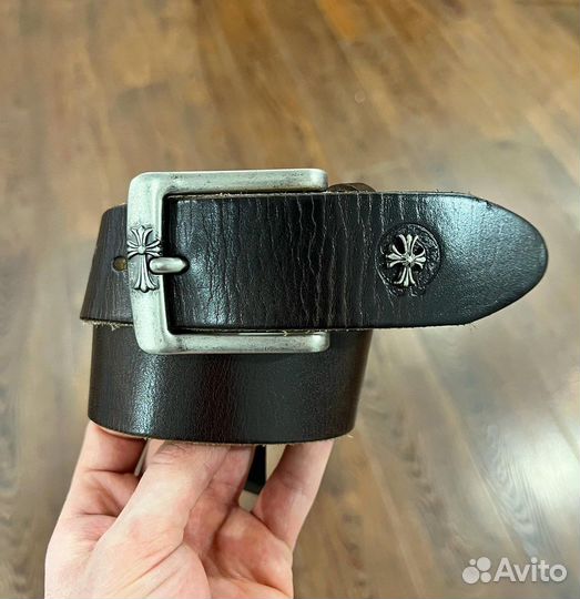 Ремень из натуральной кожи Chrome Hearts