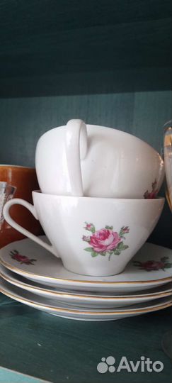 Чайные пары фарфор СССР