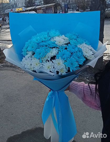 Букеты-гиганты Хризантем