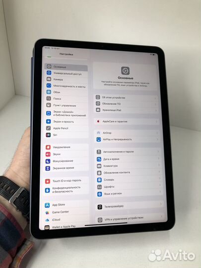 iPad air 4 64gb 18ios,99акб,чехол