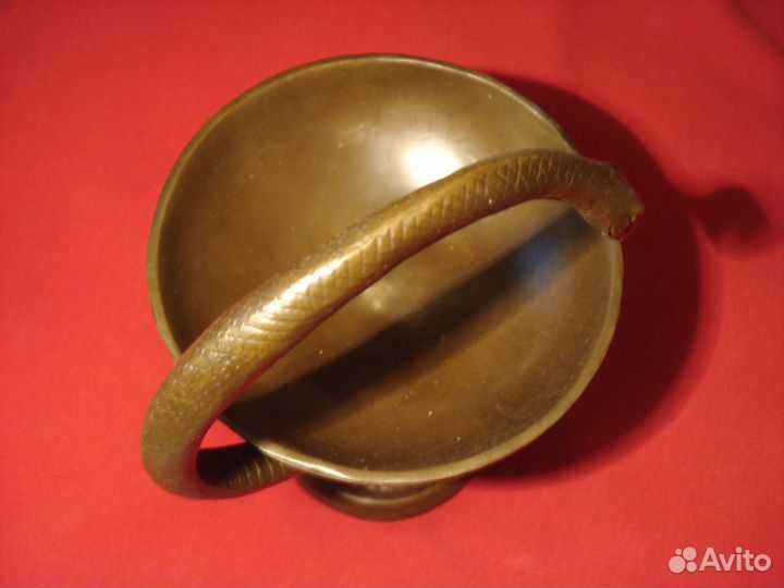 Чаша Медицина Бронза Мед Персонал Доктор Врач Змей