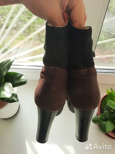 Ботильоны зимние женские 38 размер