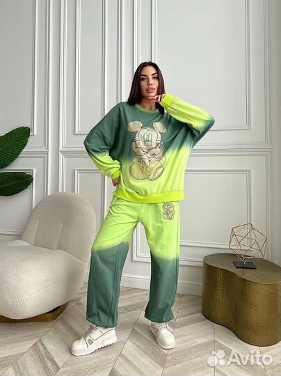 Костюм женский оверсайз Корея