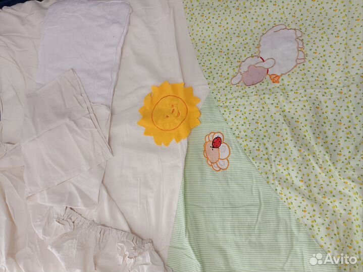 Детский комплект одеяло,простыня и подушка