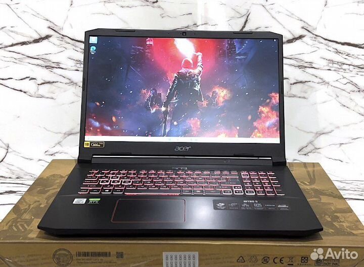 Acer nitro 5 15”144Hz RTX 3050 6-й ядерый /16GB