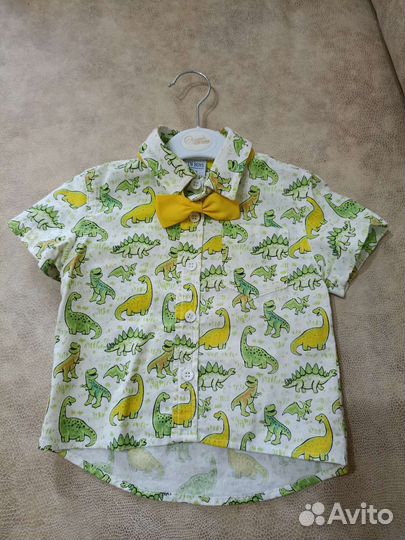 Рубашка на мальчика 1-1,5 лет