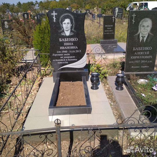 Гранитный памятник под ключ