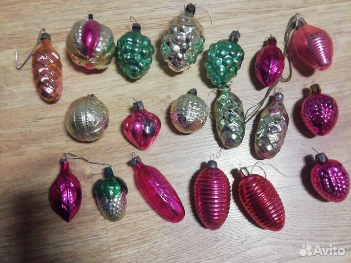 Елочные игрушки советские СССР