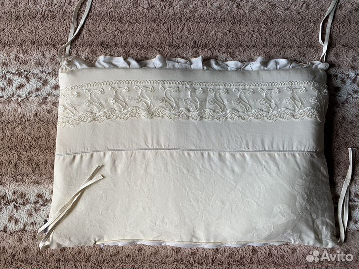 Бортики и балдахин в кроватку