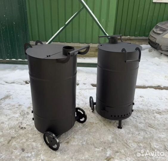 Бочка печь для сжигания мусора