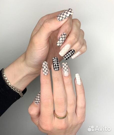 Маникюр наращивание мещера