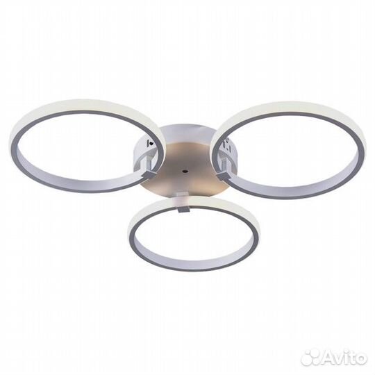 Люстра потолочная россвет Немезида 3х28Вт LED мета