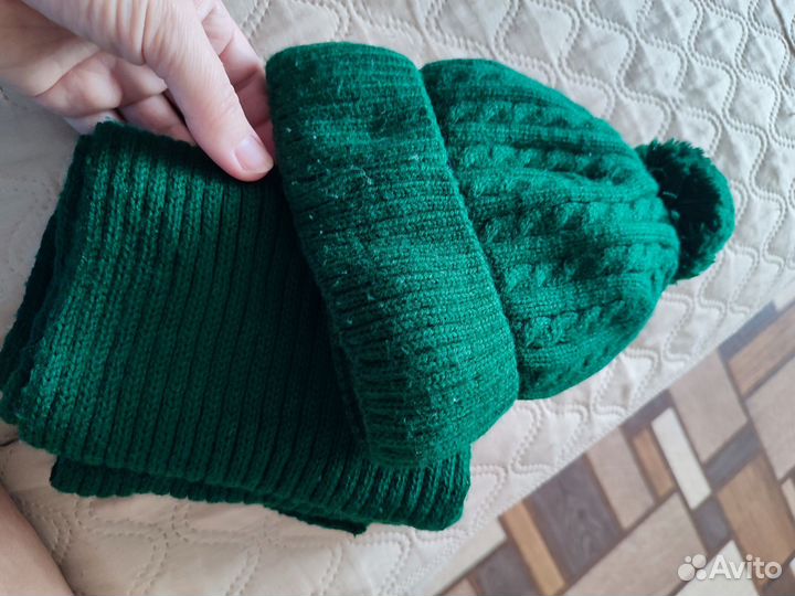 Шапка+ снуд