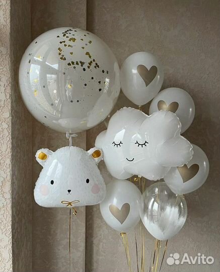Воздушные гелиевые шары (шарики)