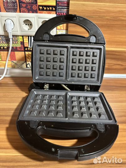 Электровафельница гриль мультипекарь