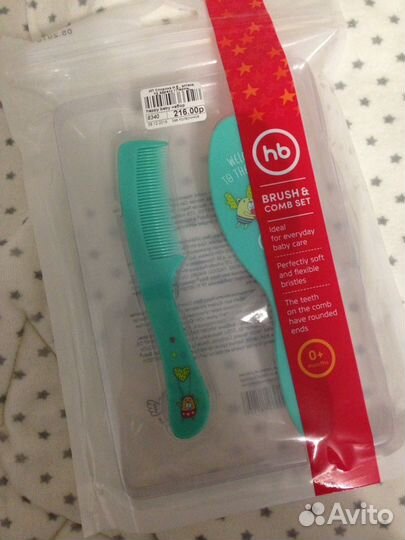 Набор детских расчёсок новый