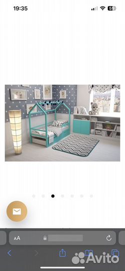 Кровать домик