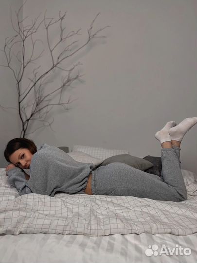 Флисовый костюм женский