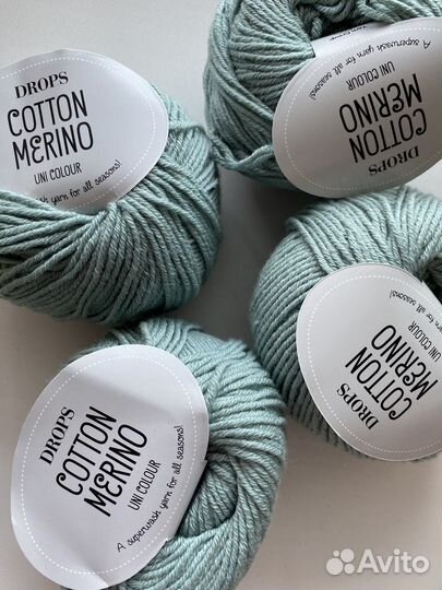 Пряжа drops cotton merino