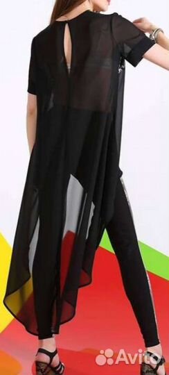 Шифоновая туника