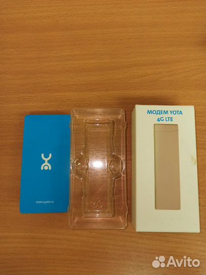 Коробка от модема Yota 4g LTE