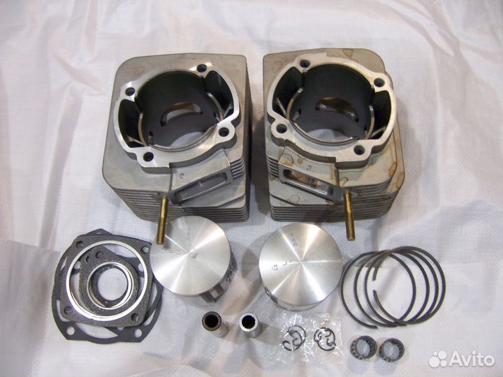 Цилиндро поршневая группа на снегоход Буран