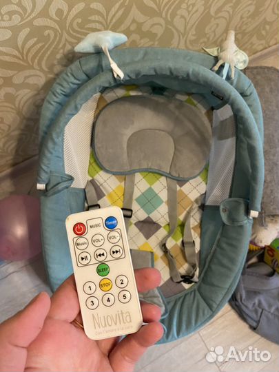 Качели шезлонг nuovita