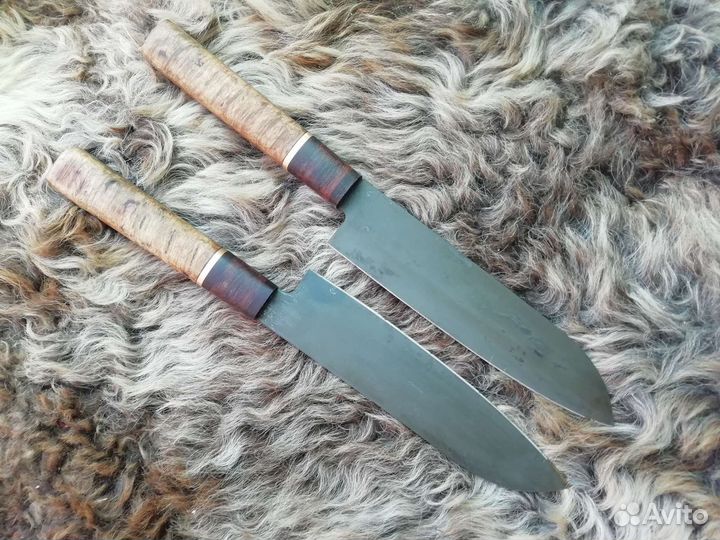 Японский кухонный нож Сантоку