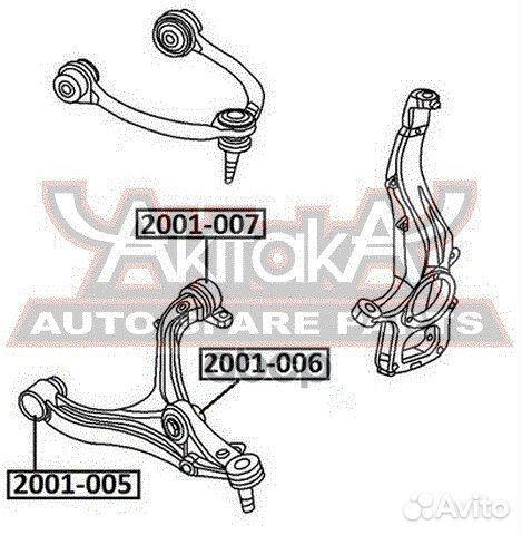 Сайлентблок, рычаг независимой подвески колеса