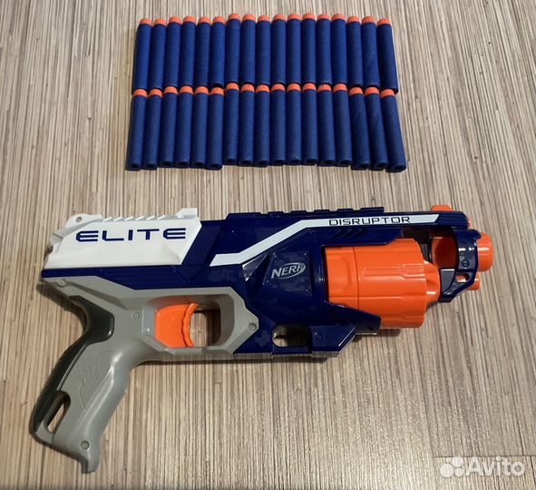 Бластер Nerf Disruptor + пули