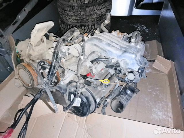 Двигатель на Suzuki Waqon R+