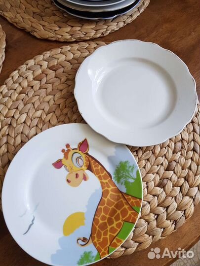 Посуда тарелки пакетом